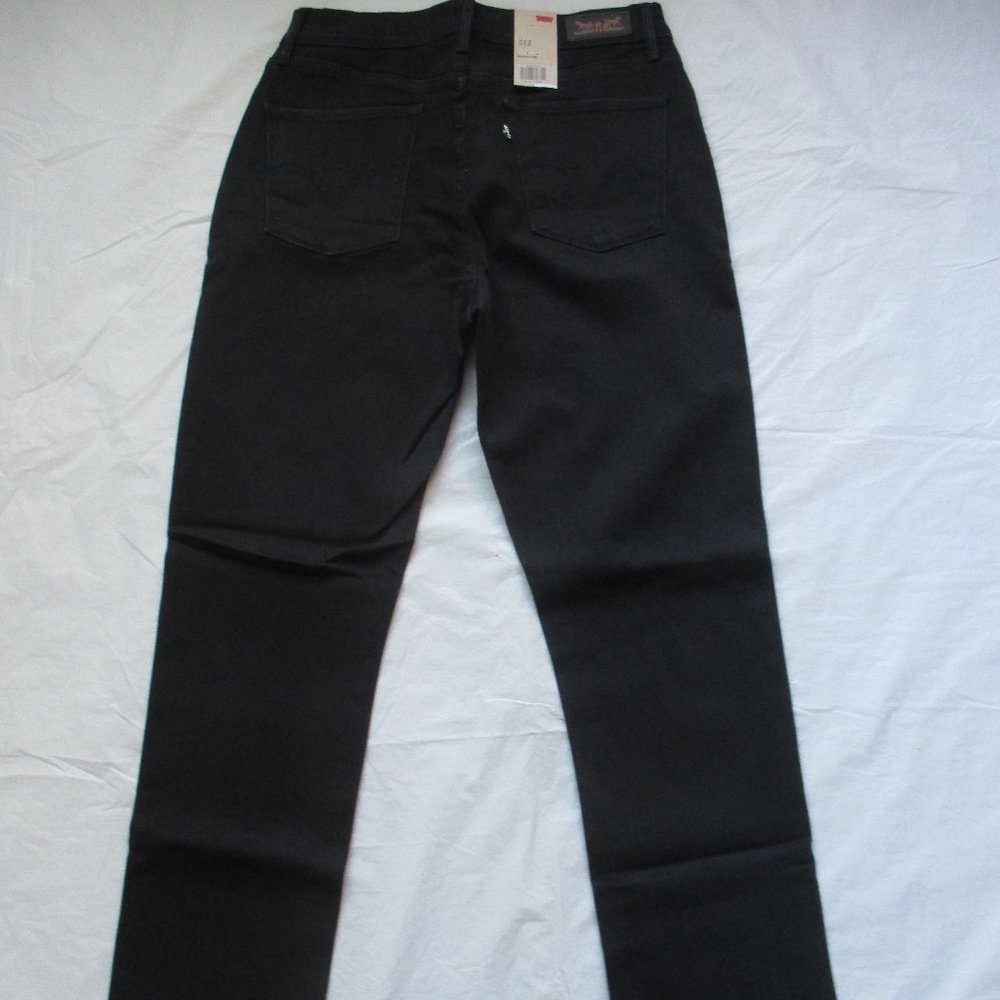 Levi’s 512 Jeans 553110011 Black Skinny Leg